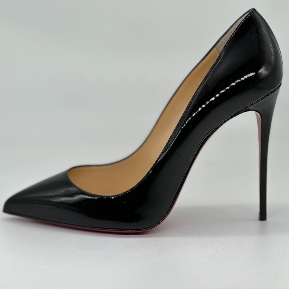 Christian Louboutin PIGALLE FOLLIES 100 Patent Leather Heels Pumps Shoes